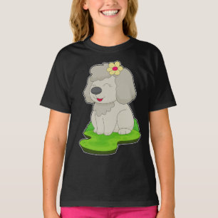 T-shirt Fleur de chien