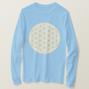 T-shirt Fleur de la vie Géométrie sacrée Chemise femme