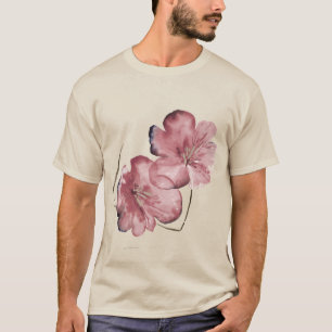 T-shirt Fleur de l'aquarelle minimaliste