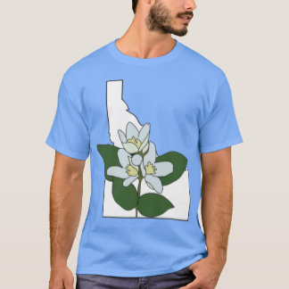 T-shirt Fleur de l'État de l'Idaho 1