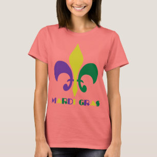 T-shirt ~ Fleur De Lis de mardi gras