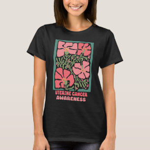 T-shirt Fleur de pêche de la Mouche de Sensibilisation au 