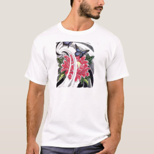 T-shirt Fleur de pivoine