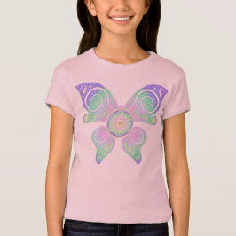 T-Shirt Fleur de vie / Blume des Lebens - papillon
