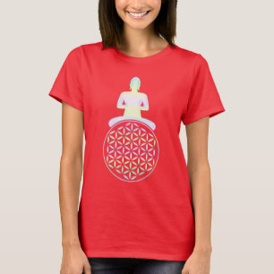 T-shirt Fleur de Vie / Fleur de Vie - Bouddha