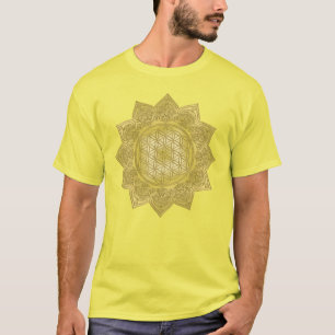 T-shirt Fleur De Vie - Indien Mandala 4
