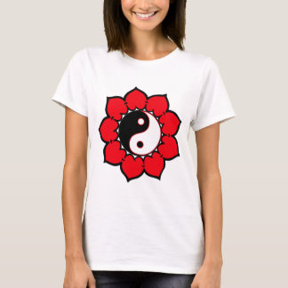 T-shirt Fleur de Yin Yang Lotus