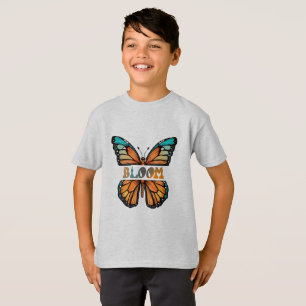 T-shirt Fleur - Design papillon