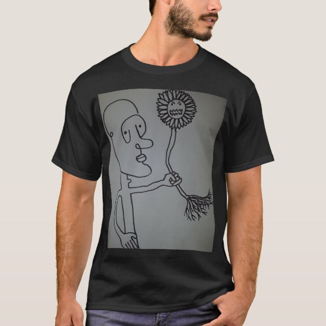 T-shirt Fleur d'homme de banane (Devant)