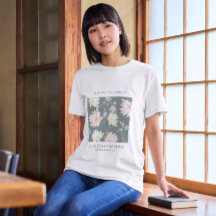 T-shirt fleur du mois de naissance Novembre