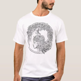 T-shirt Fleur féerique : Coloration adulte de