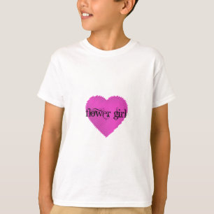 T-shirt Fleur fille