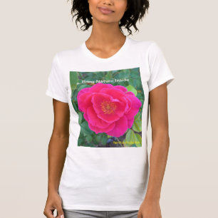 T-shirt Fleur Fuschia