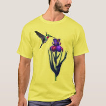 Fleur Iris de colibris