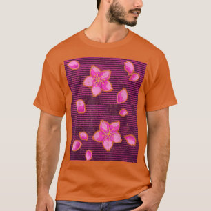 T-shirt Fleur japonaise Fleur Sakura Vaporwave Cherry Bl