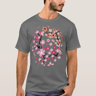 T-shirt Fleur japonaise Japon Sakura Cherry Blossom