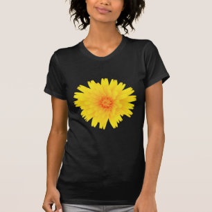T-shirt Fleur jaune