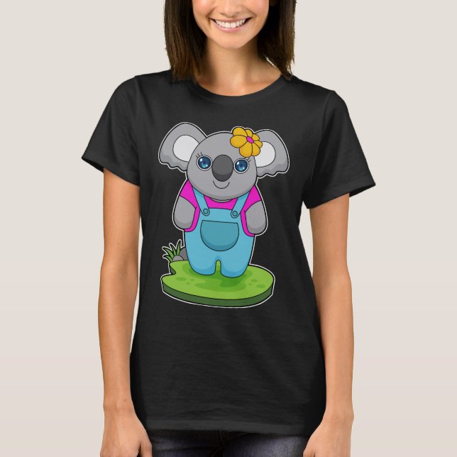 T-shirt Fleur Koala (Devant)