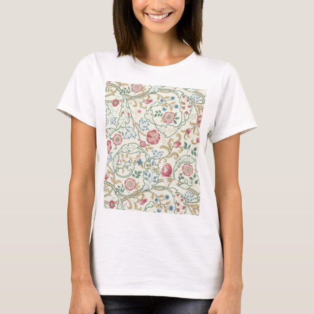 T-shirt Fleur, Motif Floral, William Morris (Devant)