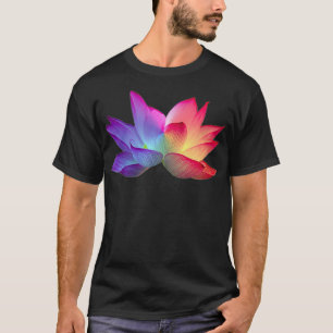T-shirt Fleur Rainbow Lotus