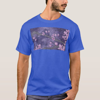 T-shirt Fleur Sakura Japonaise Belle Fleur de cerise Tr