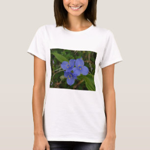 T-shirt Fleur sauvage Blue Spiderwort Hot Springs AR Cadea