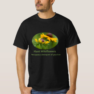 T-shirt Fleur sauvage plante