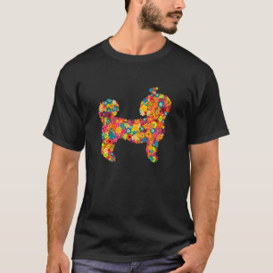 T-shirt Fleur Shih Tzu