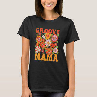 T-shirt Fleur super Mama Daisy Pour Flowergirl Maman Birth