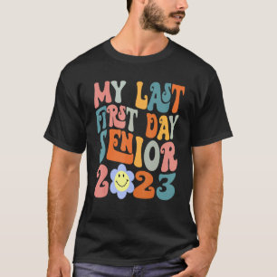 T-shirt Fleur super Senior 2023 Retour À L'École Enseignan
