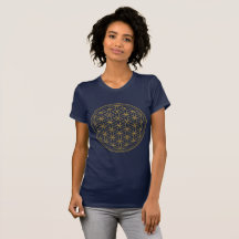 Fleur vivant Flower of LIFE tee-shirt