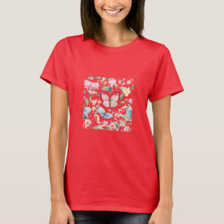 T-shirt fleuri