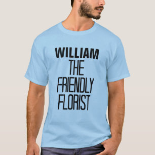 T-shirt Fleuriste convivial