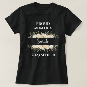 T-shirt fleuriste Fier Maman De 2021 Nom Personnalisé Sup