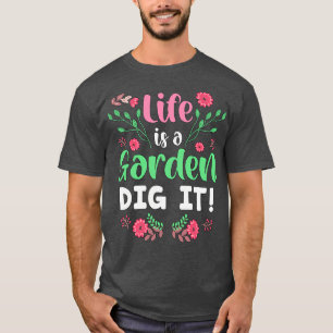 T-shirt Fleuriste jardinier Jardin Fleurs