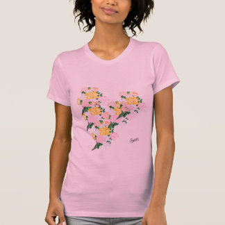 T-Shirt : Fleurs à ressort