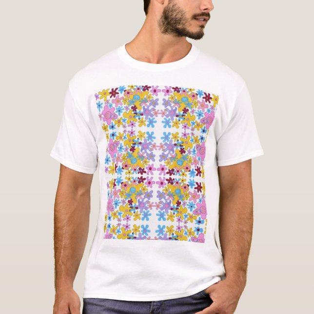 T-shirt Fleurs comestibles (Devant)