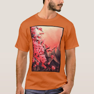 T-shirt Fleurs de cerisier japonaises Sakura Blossom