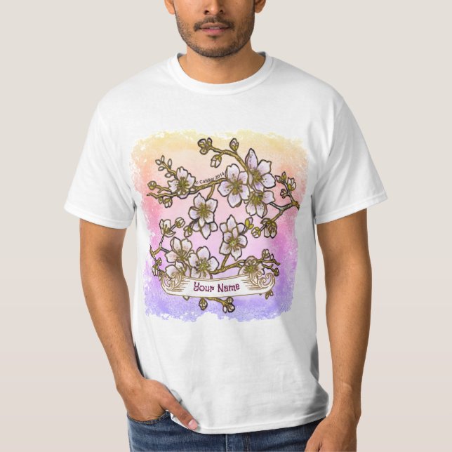 T-shirt Fleurs de cerisiers (Devant)