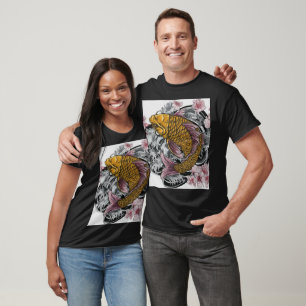 T-shirt Fleurs de cerisiers et force