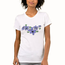 Fleurs de Cornfleurs bleues