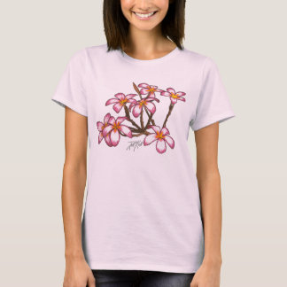 T-shirt Fleurs de Frangipani