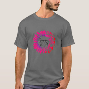 T-shirt Fleurs de Grammylife Fleurs Coeur Saint-Valentin