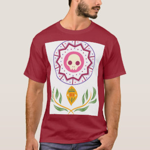 T-SHIRT FLEURS DE LA FÊTE DES MORTS