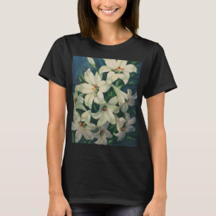 T-shirt Fleurs de lys de Pâques, lys de Pâques vintage