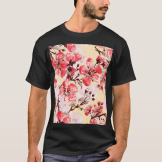 T-shirt Fleurs de printemps U Motif