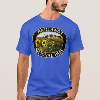 T-shirt Fleurs de soleil dans le parc national Badlands da