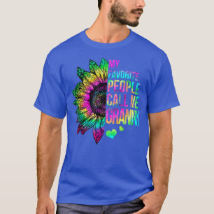 T-shirt Fleurs de soleil mignonnes Mes gens préférés m'app