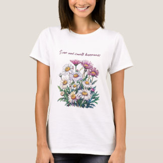 T-shirt Fleurs d'été éthérées enchantées