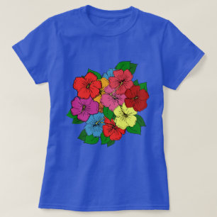 T-shirt Fleurs d'Hibiscus #6